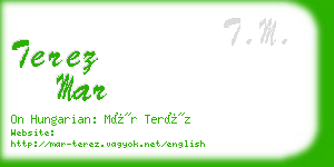 terez mar business card